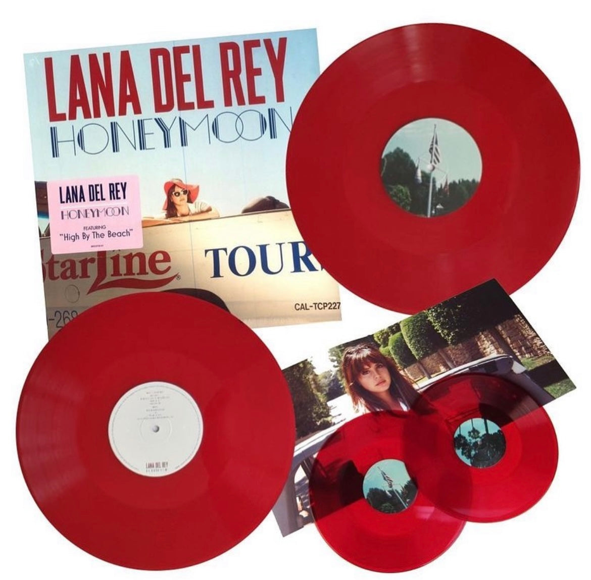Lana del Rey - Honeymoon red vinyl – Moonshell Records