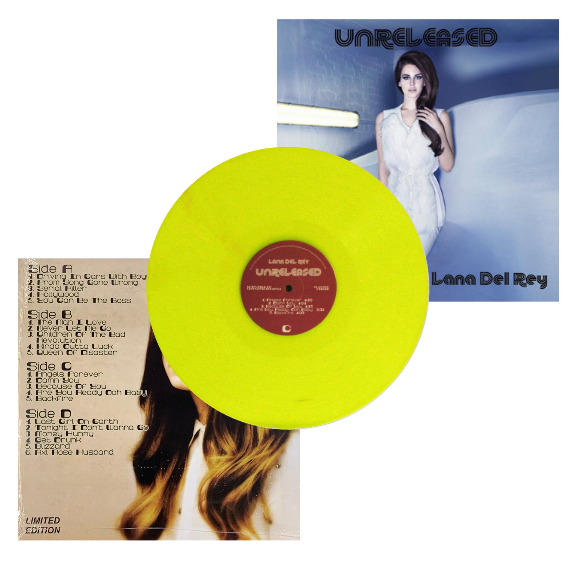Lana del Rey - Unreleased 2xLP – moonshellrecords