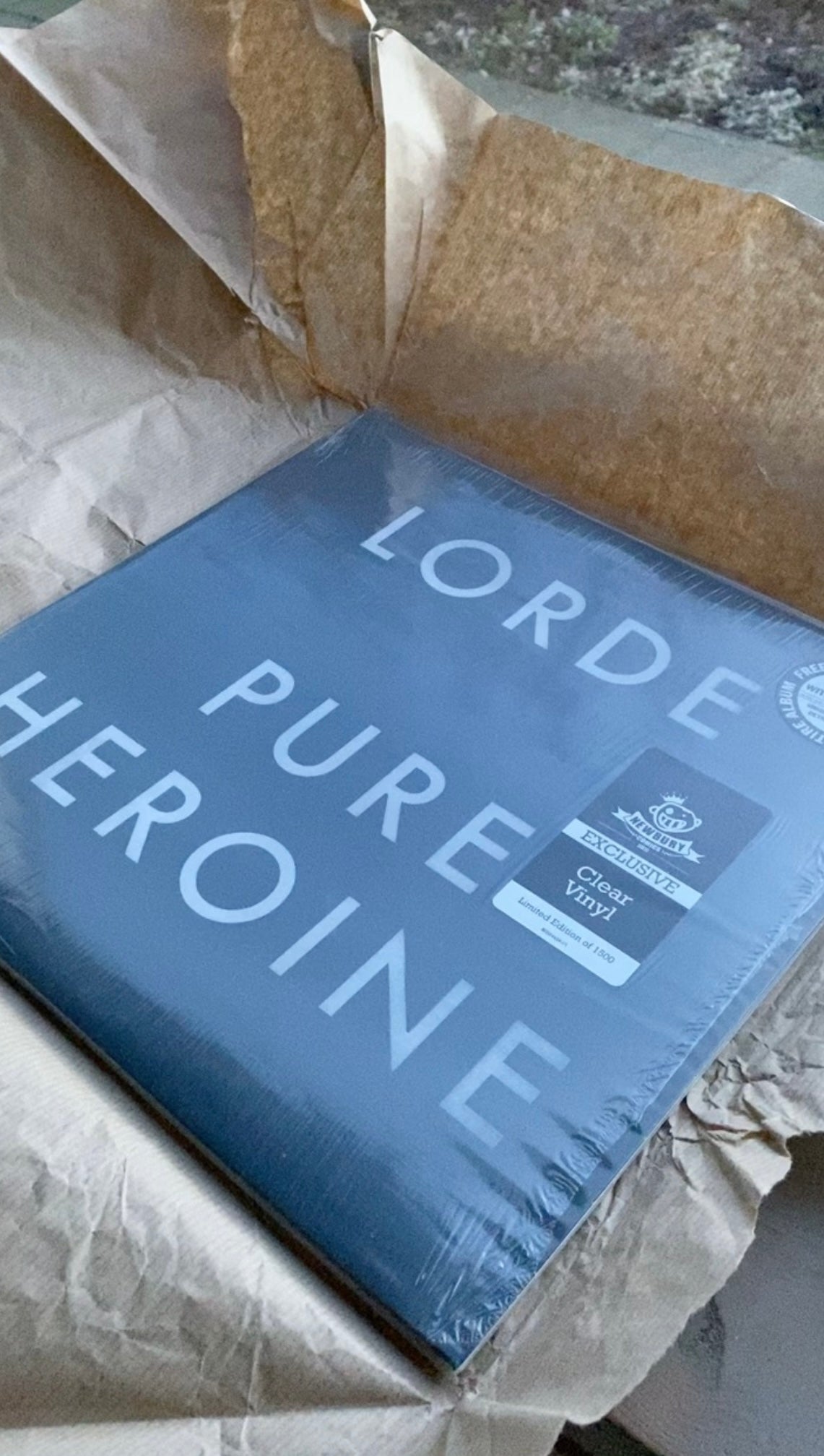 Lorde - Pure Heroine clear vinyl